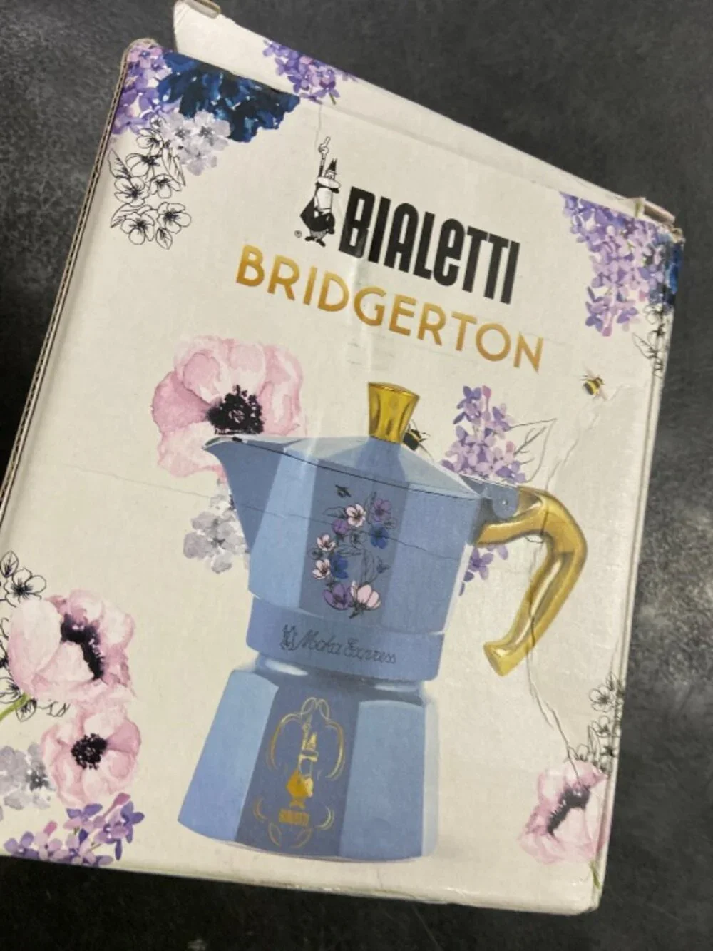 Bialetti – Moka Express Bridgerton: Iconic stovetop Espresso Maker 3 cup
